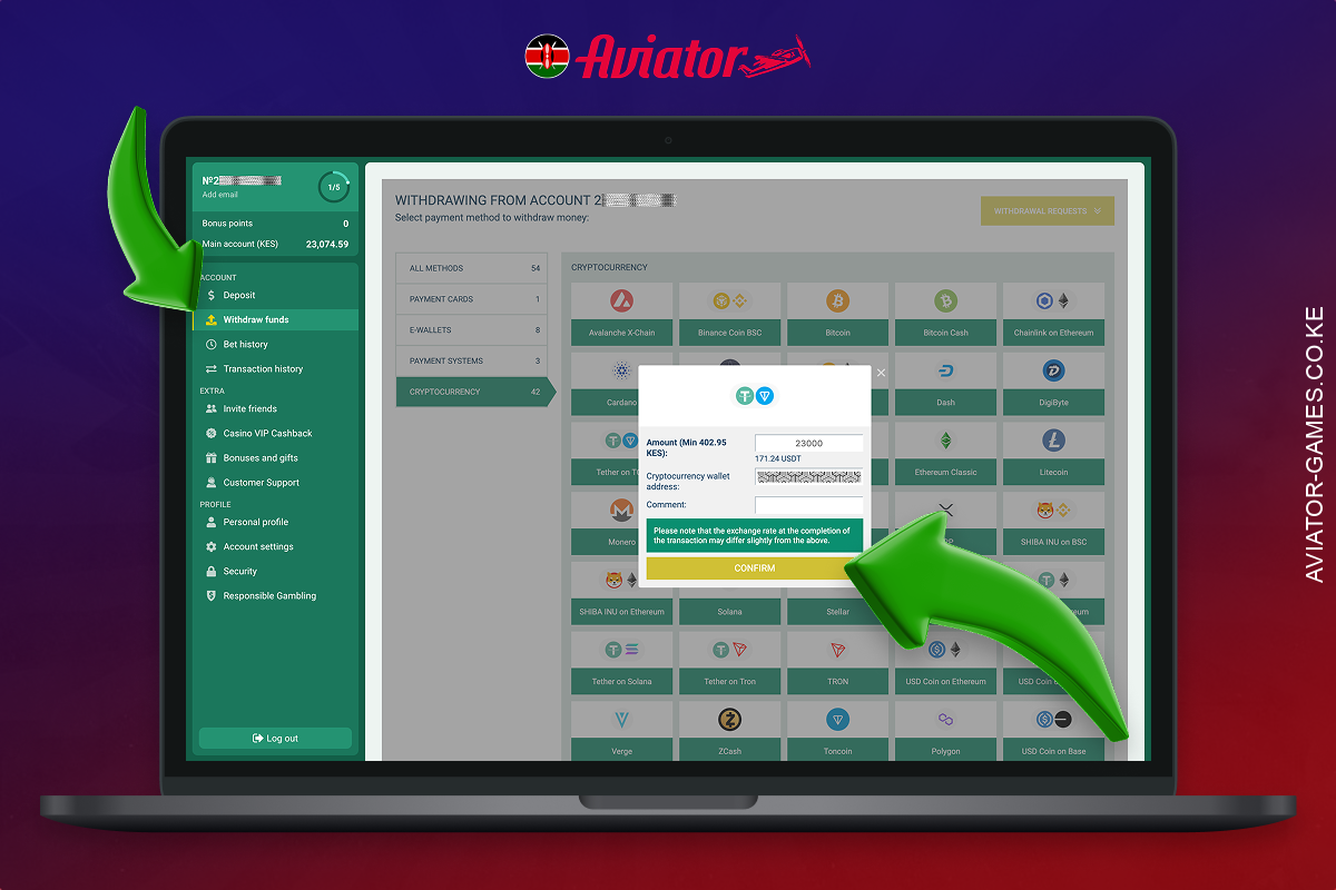 Step-by-step guide to withdrawing winnings from Aviator for players in Kenya